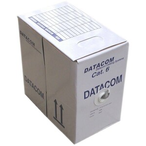 Product detail of DATACOM UTP Cat.6 PVC, box, 305 m (1125) šedý