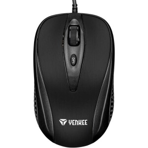 Product detail of YENKEE YMS 1025BK USB Quito (45012280) černá