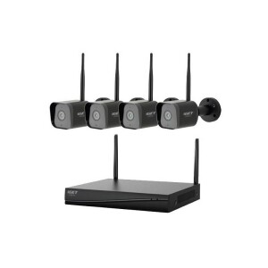 Product detail of iGET HOME Wi-Fi NVR N4C4 - Wi-Fi rekordér + 4x kamera (N4C4 HOME) černý