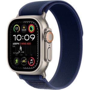 Product detail of Apple Watch Ultra 2 GPS + Cellular 49mm pouzdro z přírodního titanu - modrý trailový tah - S/M (MX4J3CS/A)