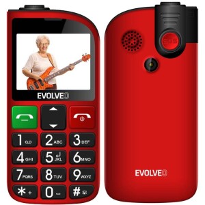 Product detail of Evolveo EasyPhone FL (EP-801-FLR) červený