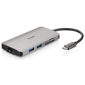 Product detail of D-Link USB-C/HDMI, 3x USB 3.0, RJ45, USB-C, SD, Micro SD (DUB-M810)