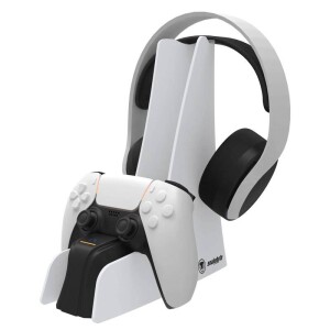 Product detail of SnakeByte Dual Charge 5 & Headset Stand, PS5 (SB918230) bílá