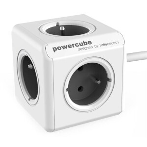 Product detail of Powercube Extended 5x zásuvka, 1,5m šedý/bílý