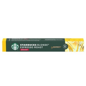 Product detail of Starbucks NC Blonde Espresso Roast Decaf 10 Caps