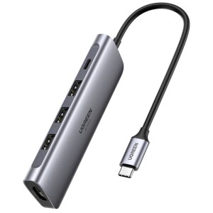 Product detail of UGREEN 5-in-1 4K HDMI USB C (70495)