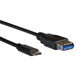 Product detail of AQ USB 3.0 / USB-C, prodlužovací, 1,8m (xkci018) černý