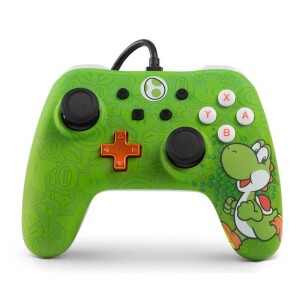 Product detail of PowerA Wired Controller - Nintendo Switch - Super Mario Yoshi (1506257-03) zelený