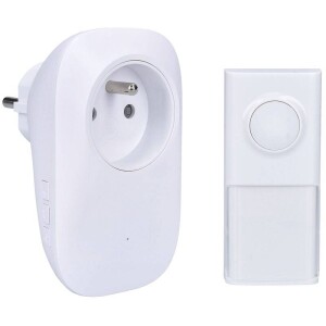 Product detail of Solight bezdrátový, s elektrickou zásuvkou, do zásuvky, 200m, learning code (1L71) bílý