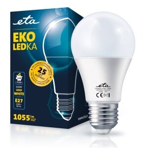Product detail of ETA EKO LEDka klasik 11W, E27, studená bílá (ETAA60W11CW01)