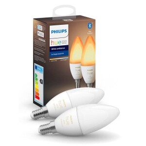 Product detail of Philips Hue Bluetooth, 6W, E14, White Ambiance, 2ks (8719514356733)
