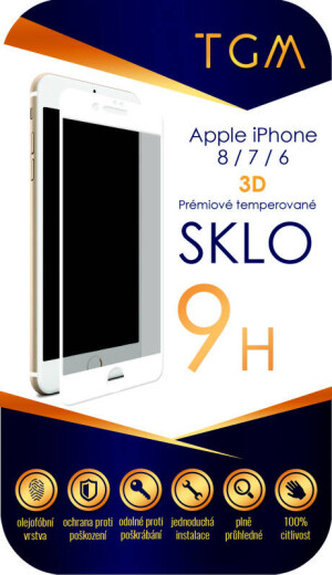 Product detail of TGM 3D na Apple iPhone 6/7/8 (TGM3DAPIP7/8WH) bílé