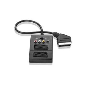 Product detail of GoGEN SCART /2x SCART + S-Video, 3x Cinch, 0,5m (SCARTHUB 050MF01) černý