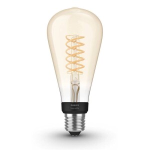 Product detail of Philips Hue Bluetooth Filament, 7W, E27, White (8719514343061)