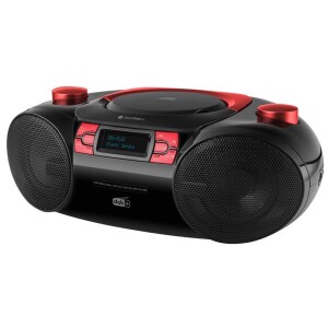 Product detail of Radiopřijímač DAB+/CD GoGEN CDM 390 BTDABR černý/červený