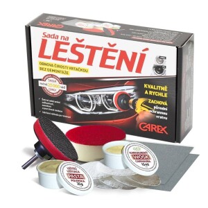 Product detail of CAREX - sada na LEŠTĚNÍ a ochranu povrchu světlometů