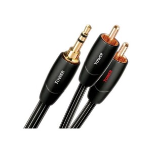 Product detail of AQ Tower JR 3,5 mm/2x RCA, 1,5 m (qtowjr0015) černý