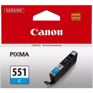 Product detail of Canon CLI-551 C, 304 stran (6509B001) azurová