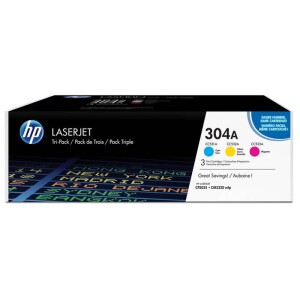 Product detail of HP 304A, 3x 2 800 stran - CMY (CF372AM)