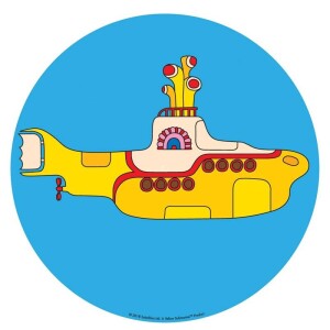 Product detail of Crosley Slip Mat The Beatles Yellow Submarine