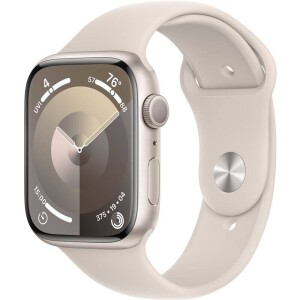 Product detail of Apple Watch Series 9 GPS 45mm pouzdro z hvezdně bílého hliníku - hvězdně bílý sportovní řemínek - S/M (MR963QC/A)