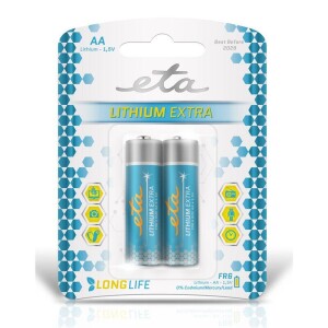 Product detail of ETA PREMIUM AA, FR6, blistr 2ks (R06LITH2)