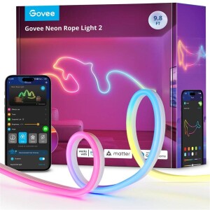 Product detail of Govee Neon 2 MATTER, 3m, RGBIC (H61D3301)