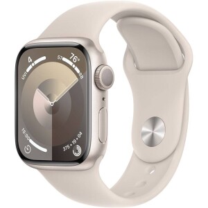 Product detail of Apple Watch Series 9 GPS 41mm pouzdro z hvezdně bílého hliníku - hvězdně bílý sportovní řemínek - S/M (MR8T3QC/A)