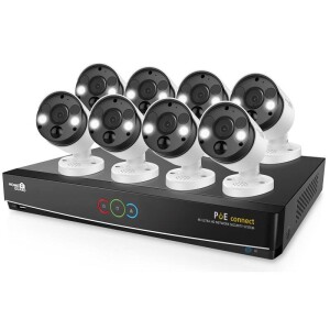 Product detail of iGET HGNVK164908 Homeguard 4K UltraHD NVR PoE CCTV set 16CH + 8x kamera 4K se zvukem, LED a Smart detekcí (HGNVK164908)