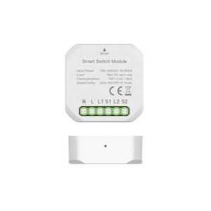 Product detail of iQtech SmartLife SB21, Dvojté mini WiFi relé, 2x 5A (IQTA127)