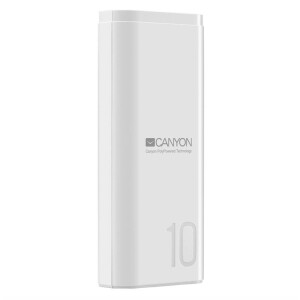 Product detail of Canyon PB-10007W, 10000 mAh, USB-C (CNE-CPB010W) bílá