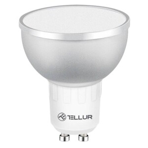 Product detail of Tellur WiFi Smart LED RGB GU10, 5 W, teplá bílá (TLL331201)