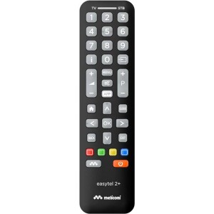 Product detail of Meliconi Easytel 2+ Univerzální dálkový ovladač pro 1 TV + dekodér (808040) černý