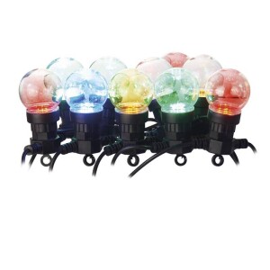 Product detail of EMOS 50 LED řetěz - 10x párty žárovky, 5 m, venkovní i vnitřní, multicolor (DCPM01)