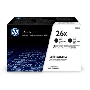Product detail of HP 26X, 2x 9 000 stran (CF226XD) černý