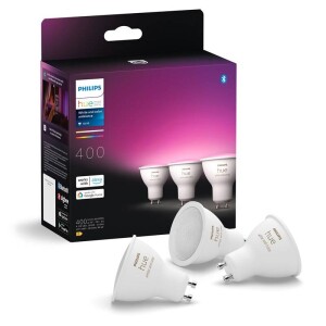 Product detail of Philips Hue 4.2W, GU10, White and Color Ambiance, 3 ks (929003666503)