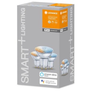 Product detail of LEDVANCE SMART+ WiFi Spot GU10 Tunable White 45° 5W 3ks (4058075486034)