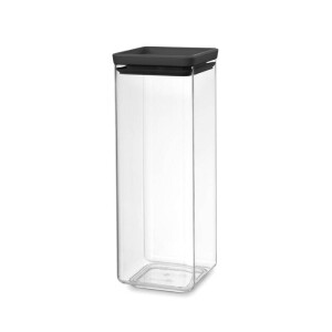 Product detail of Brabantia Square 2,5 l, dark grey (122408)