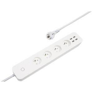 Product detail of IMMAX NEO LITE Smart 4 x zásuvka + 4x USB, WiFi (07707L) bílý