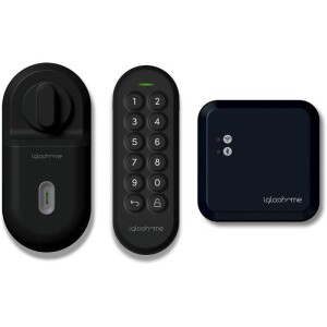 Product detail of Igloohome Retrofit Lock + Keypad + Wi-Fi Bridge (OE1 + EK1 + EB1) černý