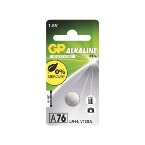 Product detail of GP LR44, A76F, blistr 1ks (B13762)
