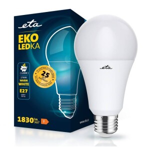 Product detail of ETA EKO LEDka klasik 18W, E27, teplá bílá (ETAA70W18WW01)