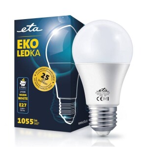 Product detail of ETA EKO LEDka klasik 11W, E27, teplá bílá (ETAA60W11WW01)