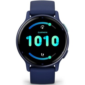 Product detail of Garmin vívoactive 5 - Navy, Silicone Band (010-02862-12)