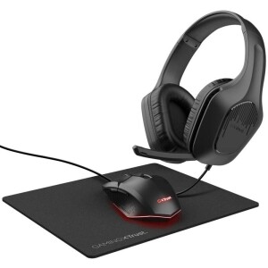 Product detail of Trust GXT 790 3v1, headset + myš + podložka pod myš (25117) černý