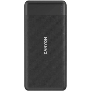 Product detail of Canyon PB-1009B,10 000mAh Li-pol, In USB-C+Lightning, Out USB-C PD 20W+1xUSB-A QC 3.0 (CNE-CPB1009B) černá