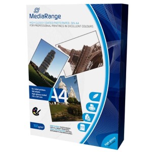 Product detail of MediaRange A4 100 listů 160g lesklý inkoust (MRINK105)