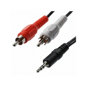 Product detail of AQ Audio 3,5 mm jack  na 2x RCA konektor, M/M, 5 m (xaqca42050)