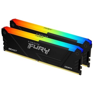 Product detail of Kingston FURY Beast RGB DDR4 32GB (2x16GB) 3200MHz CL16 (KF432C16BB2AK2/32)