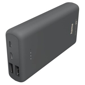 Product detail of Hama Supreme 20HD, 20 000 mAh (201669) šedá